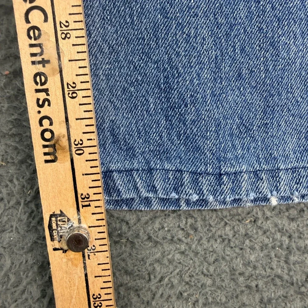 Levi's 517 Jeans Mens 40x34 Light Wash Blue Bootcut Denim Pants